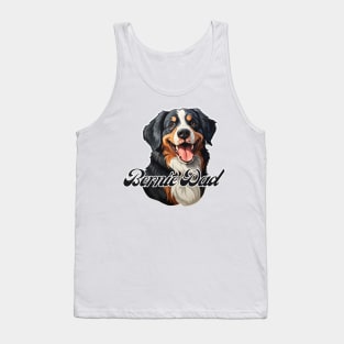 Bernese Mountain Dog Dad T-Shirt - Dog Lover Gift, Pet Parent Appare Tank Top